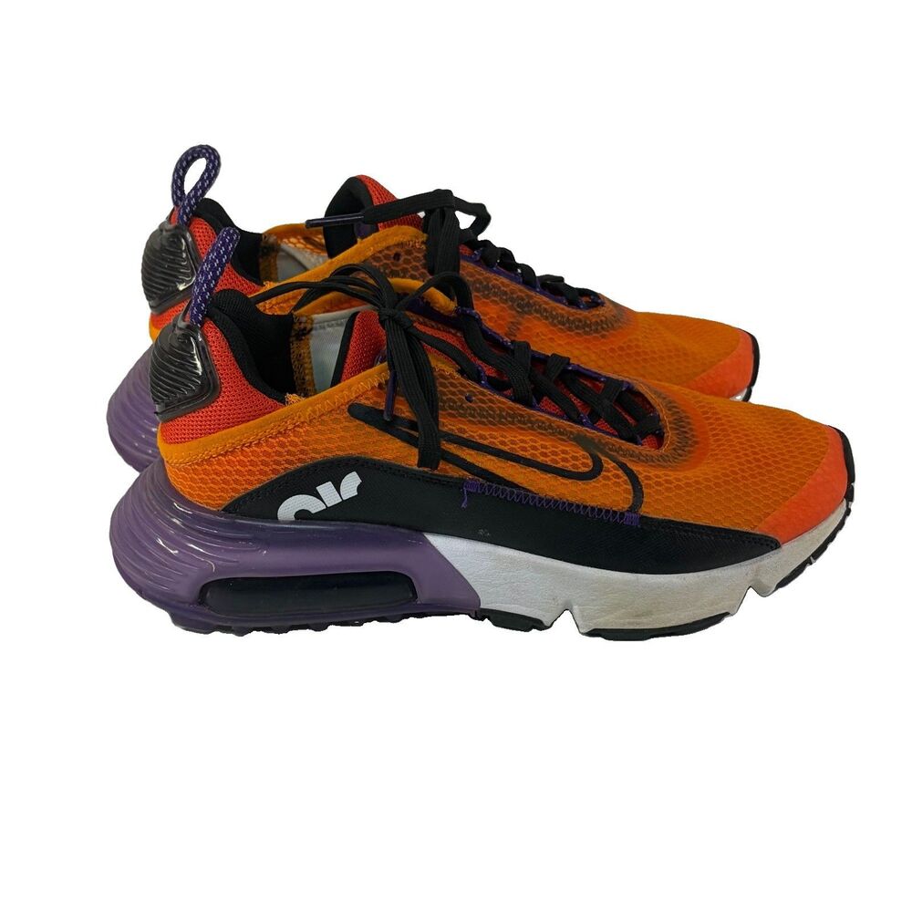 Nike Air Max 2090 Sneaker Magma Orange Eggplant 2020 CJ4066-800 Youth 3.5